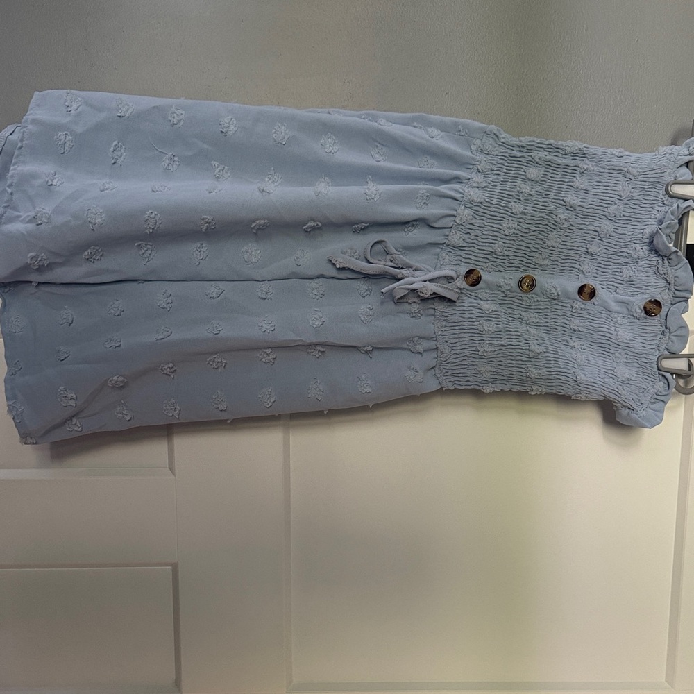 Charming Blue Kids Dress